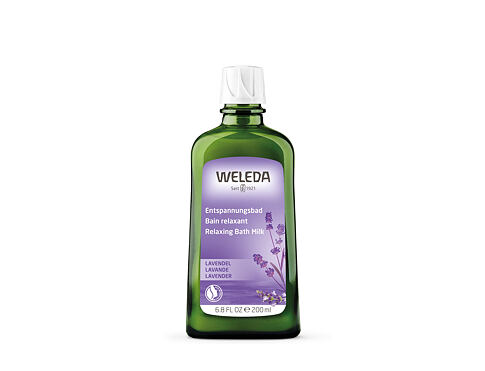 Koupelový olej Weleda Lavender Relaxing Bath Milk 200 ml