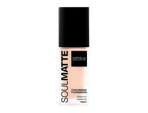 Make-up Gabriella Salvete Soulmatte Hyaluronic Foundation 30 ml 01C Porcelain Cold