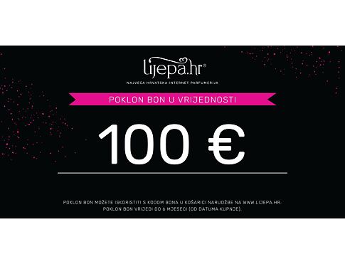 Dárkový poukaz SLEVA E-poklon bon 100 EUR