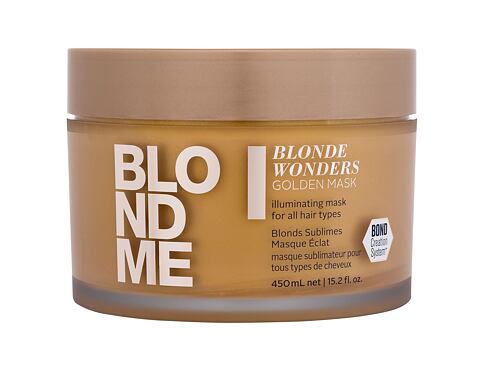 Maska na vlasy Schwarzkopf Professional Blond Me Blonde Wonders Golden Mask 450 ml