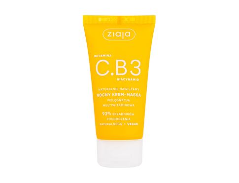 Noční pleťový krém Ziaja Vitamin C.B3 Niacinamide Night Cream-Mask 50 ml