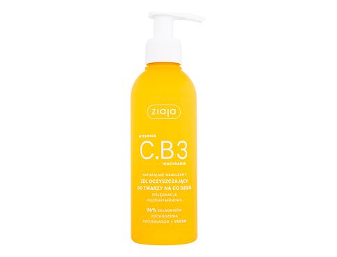 Čisticí gel Ziaja Vitamin C.B3 Niacinamide Face Wash Gel 190 ml