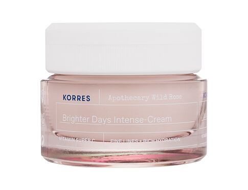 Denní pleťový krém Korres Apothecary Wild Rose Brighter Days Intense-Cream 40 ml