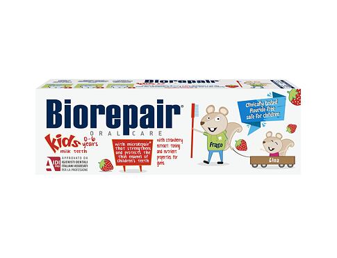 Zubní pasta Biorepair Kids 0-6 Strawberry 50 ml