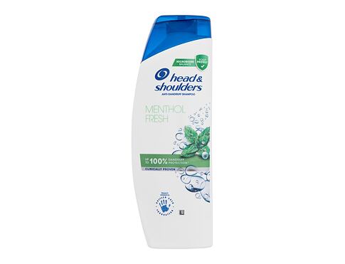 Šampon Head & Shoulders Menthol Fresh Anti-Dandruff 400 ml poškozený flakon
