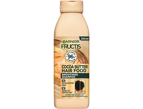 Šampon Garnier Fructis Hair Food Cocoa Butter Smoothing Shampoo 350 ml