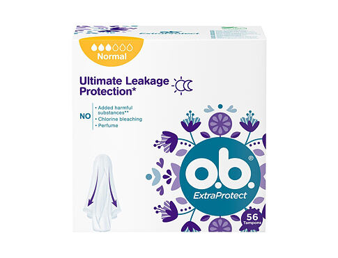 Tampon o.b. ExtraProtect Normal 56 ks