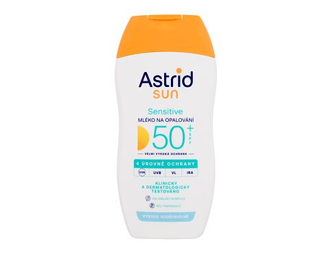 Opalovací přípravek na tělo Astrid Sun Sensitive Milk SPF50+ 150 ml