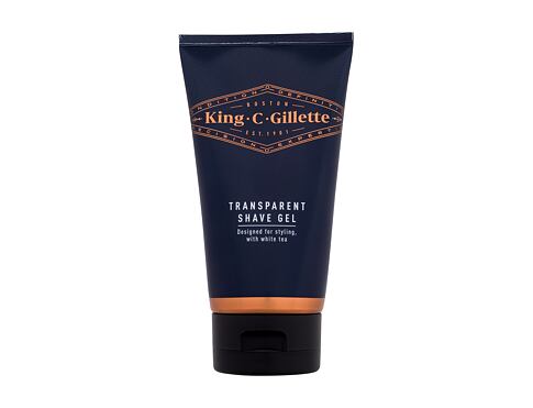 Gel na holení Gillette King C. Transparent Shave Gel 150 ml