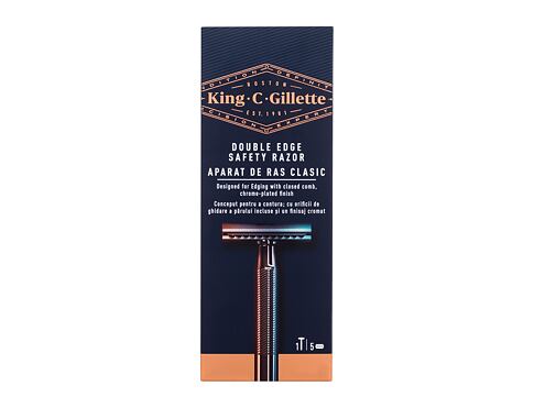 Holicí strojek Gillette King C. Double Edge Safety Razor 1 ks poškozená krabička