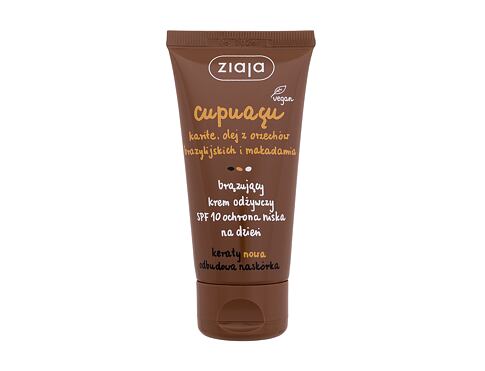 Samoopalovací přípravek Ziaja Cupuacu Bronzing Nourishing Cream SPF10 50 ml poškozená krabička