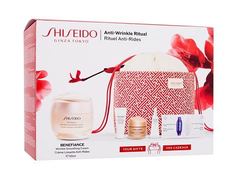 Denní pleťový krém Shiseido Benefiance Anti-Wrinkle Ritual 50 ml poškozená krabička Kazeta