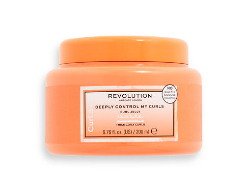 Bezoplachová péče Revolution Haircare London Curl 3+4 Deeply Control My Curls Curl Jelly 200 ml