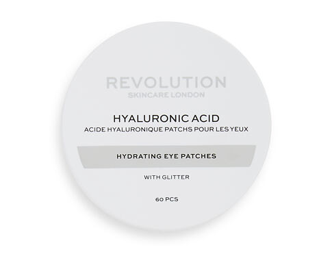 Maska na oči Revolution Skincare Hyaluronic Acid Hydrating Eye Patches 60 ks