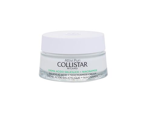 Denní pleťový krém Collistar Pure Actives (Attivi Puri) Salicylic Acid + Niacinamide Cream 50 ml poškozená krabička