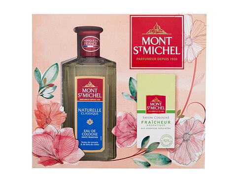 Kolínská voda Mont St Michel Naturelle Classique 250 ml poškozená krabička Kazeta