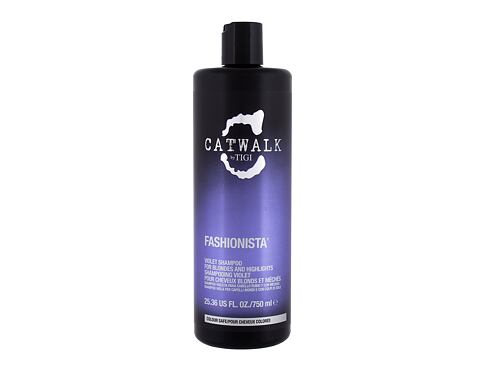 Šampon Tigi Catwalk Fashionista Violet 750 ml poškozený flakon
