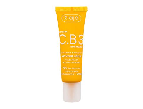 Pleťové sérum Ziaja Vitamin C.B3 Niacinamide Active Face Serum 30 ml poškozená krabička