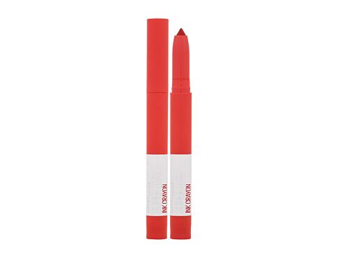 Rtěnka Maybelline Super Stay Ink Crayon Matte 1,5 g 40 Laugh Louder poškozený obal