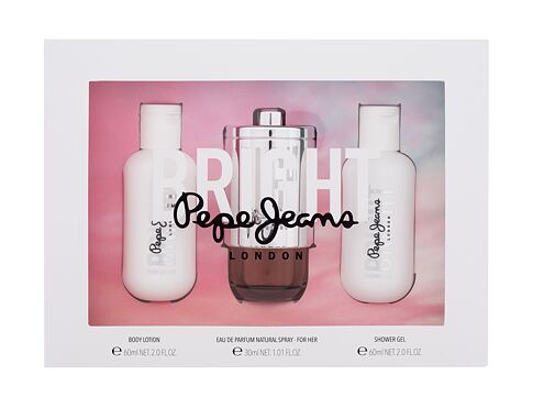 Parfémovaná voda Pepe Jeans Bright 30 ml poškozená krabička Kazeta