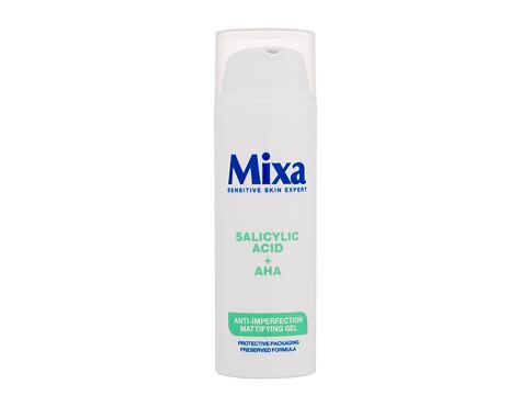 Pleťový gel Mixa Salicylic Acid + AHA Anti-Imperfection Mattifying Gel 50 ml