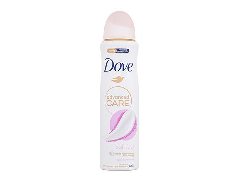 Antiperspirant Dove Advanced Care Soft Feel 72h 150 ml poškozený flakon