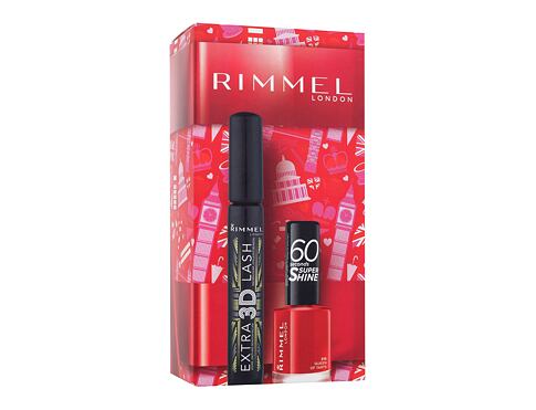 Řasenka Rimmel London Extra 3D Lash 8 ml poškozená krabička Kazeta