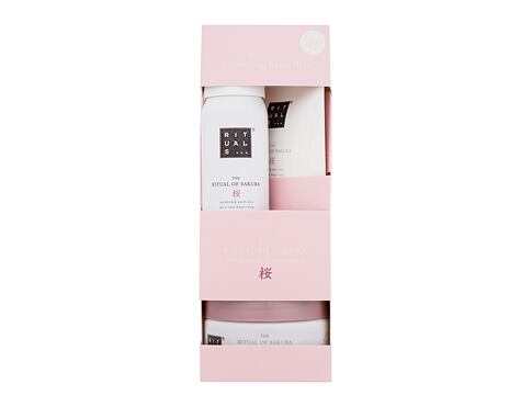 Sprchová pěna Rituals The Ritual Of Sakura 3 Renewing Bestsellers 50 ml Kazeta