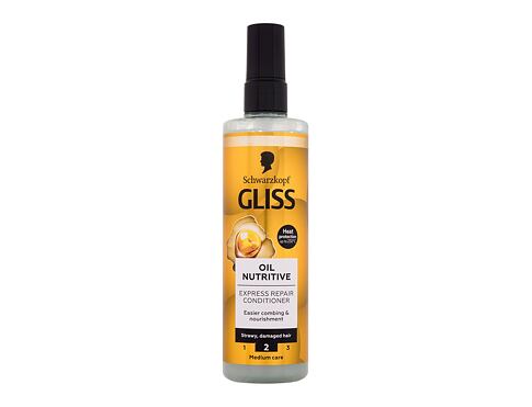 Kondicionér Schwarzkopf Gliss Oil Nutritive Express-Repair-Conditioner 200 ml