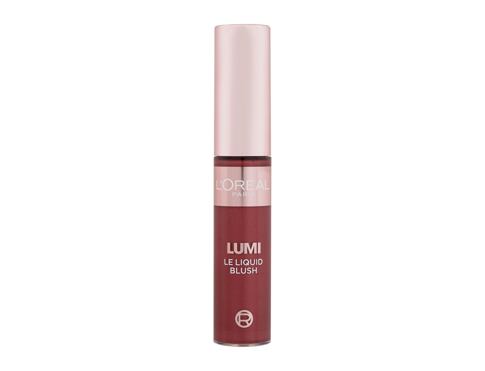 Tvářenka L'Oréal Paris Lumi Le Liquid Blush 10 ml 635 Glowy Worth It Medium