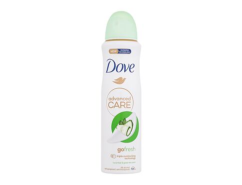 Antiperspirant Dove Advanced Care Go Fresh Cucumber & Green Tea 72h 150 ml poškozený flakon