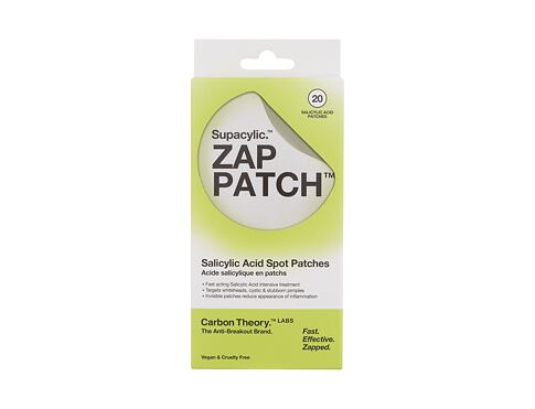 Lokální péče Carbon Theory Supacylic Zap Patch 20 ks