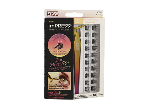 Umělé řasy Kiss imPRESS Press-on Falsies Natural 20 ks