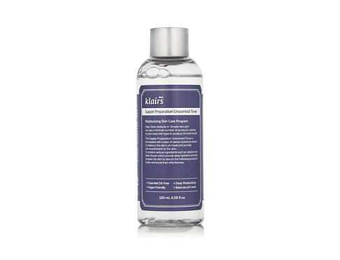 Pleťová voda a sprej Dear, Klairs Supple Preparation Unscented Toner 180 ml