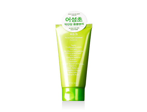 Čisticí pěna Abib Heartleaf Acne Foam Cleanser 150 ml