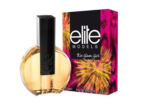 Toaletní voda Elite Models Rio Glam Girl 50 ml poškozená krabička