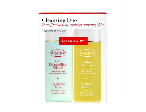 Čisticí mléko Clarins Cleansing Milk 200 ml poškozená krabička Kazeta