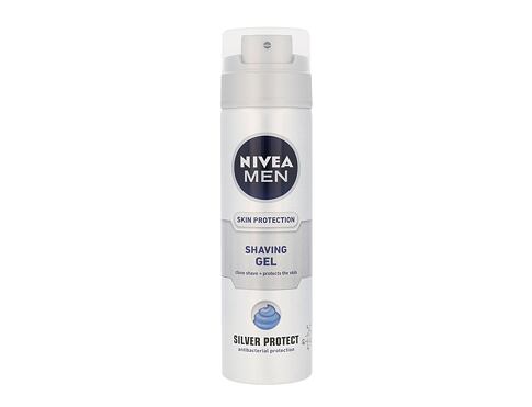 Gel na holení Nivea Men Silver Protect 200 ml