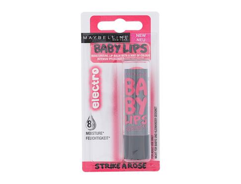 Balzám na rty Maybelline Baby Lips Electro 4,4 g Strike A Rose
