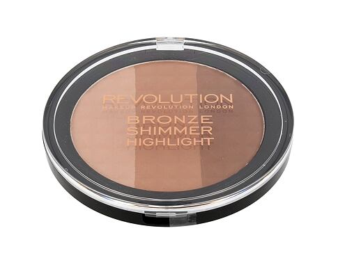 Pudr Makeup Revolution London Ultra Bronze, Shimmer And Highlight 15 g