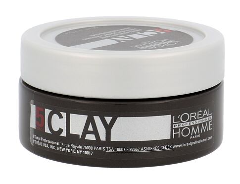 Pro definici a tvar vlasů L'Oréal Professionnel Homme Clay 50 ml