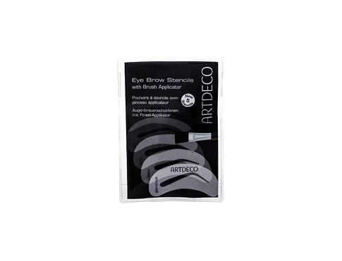 Pudr na obočí Artdeco Eye Brow Stencils With Brush Applicator 5 ks