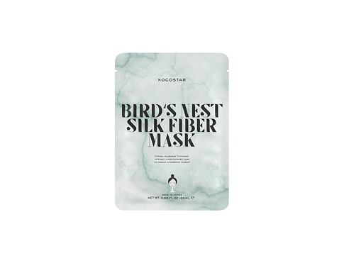 Pleťová maska Kocostar Face Mask Bird´s Nest Silk Fiber 25 ml