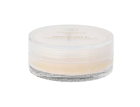 Pudr Dermacol Invisible Fixing Powder 13 g Light poškozený obal