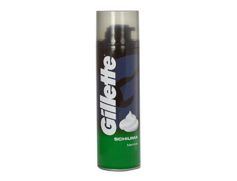 Pěna na holení Gillette Shave Foam Menthol 300 ml poškozený flakon