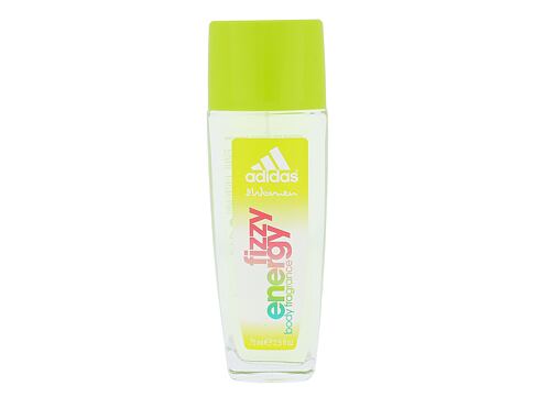 Deodorant Adidas Fizzy Energy For Women 24h 75 ml poškozený flakon