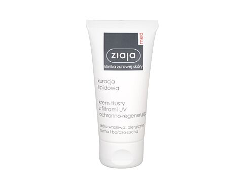 Denní pleťový krém Ziaja Med Lipid Treatment UV Filters 50 ml poškozená krabička