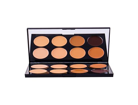 Korektor Makeup Revolution London Ultra Cover And Conceal Palette 10 g Medium-Dark