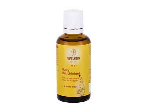 Masážní přípravek Weleda Baby Tummy Oil 50 ml poškozená krabička