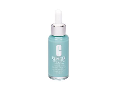 Pleťové sérum Clinique Anti-Blemish Solutions Blemish + Line Correcting 30 ml poškozená krabička